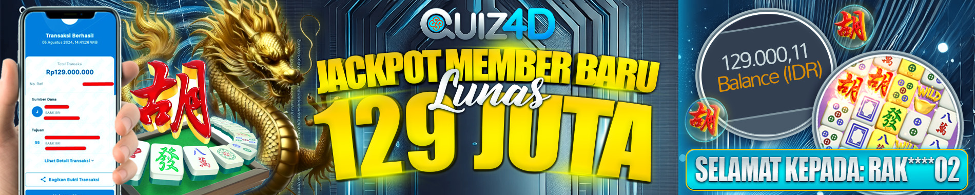 Quiz4d Jackpot Member Baru