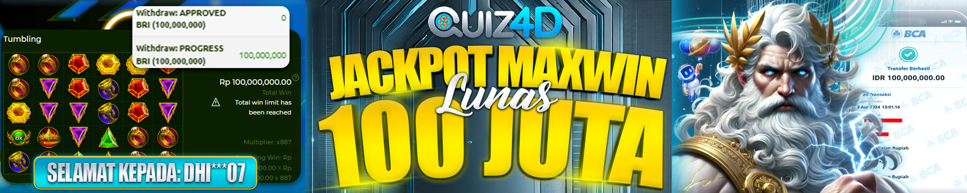 Quiz4d Jackpot Maxwin